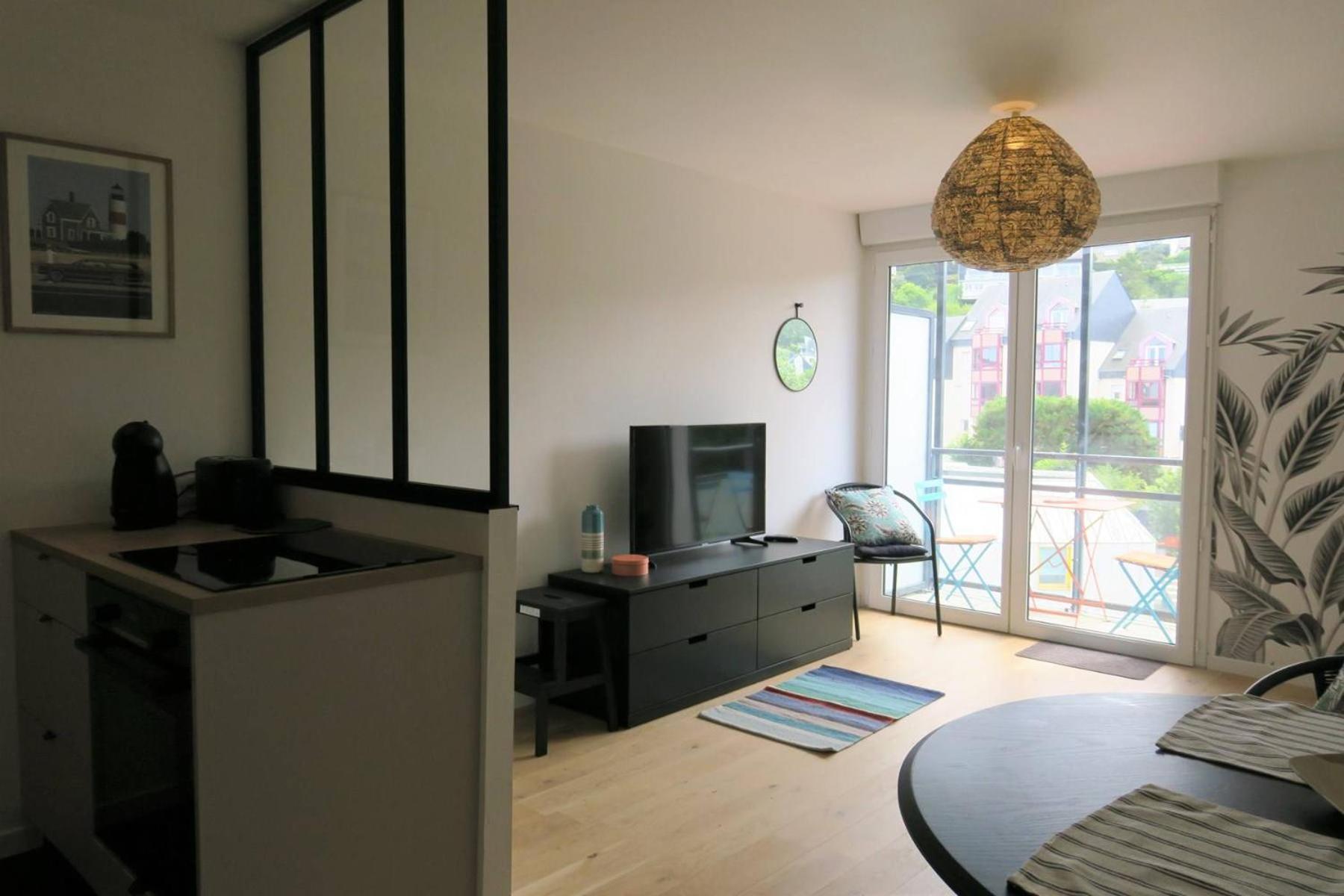 Bel Appartement neuf plage de Trestraou à PERROS-GUIREC - Ref 862 Esterno foto